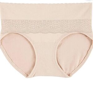 Warner's Cloud 9 Seamless Hipster Panties- Butterscotch Beige